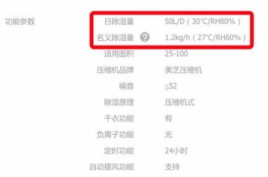 除濕機里的貓膩：兩個除濕量怎么選？