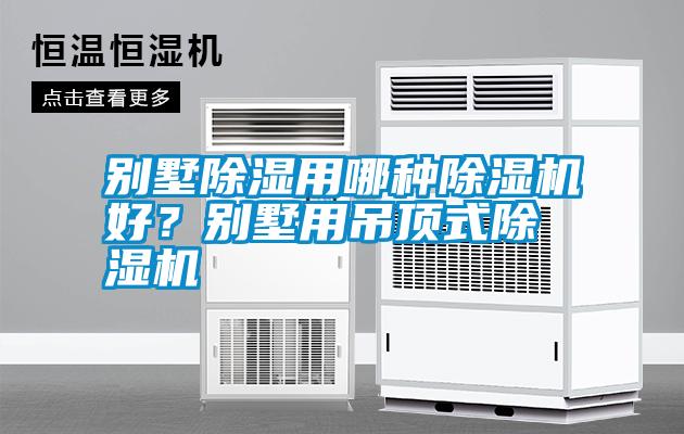 別墅除濕用哪種除濕機好？別墅用吊頂式除濕機