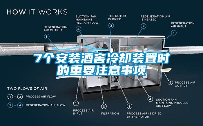 7個安裝酒窖冷卻裝置時的重要注意事項