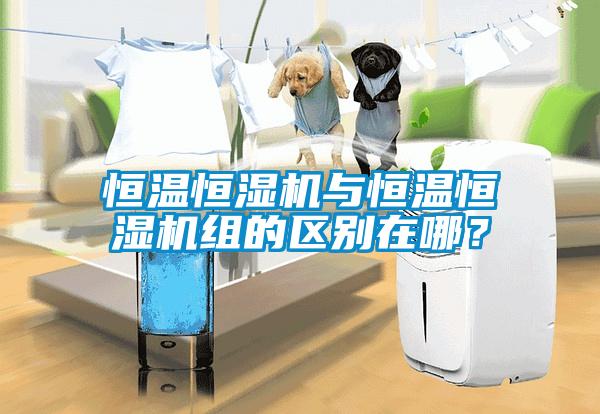 恒溫恒濕機與恒溫恒濕機組的區(qū)別在哪？