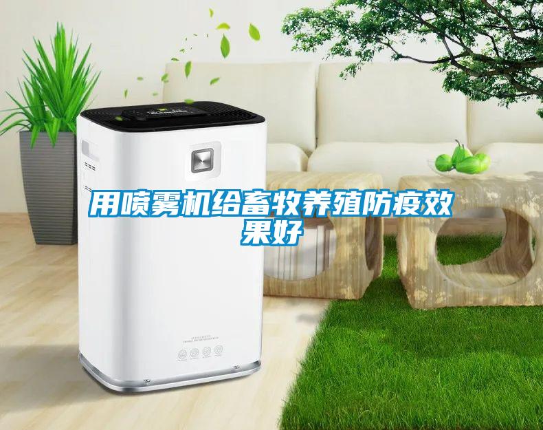 用噴霧機給畜牧養(yǎng)殖防疫效果好