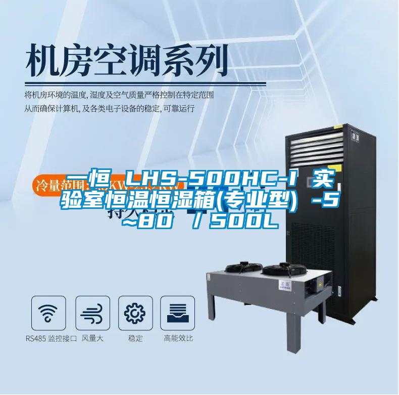 一恒 LHS-500HC-I 實(shí)驗(yàn)室恒溫恒濕箱(專業(yè)型) -5~80℃／500L