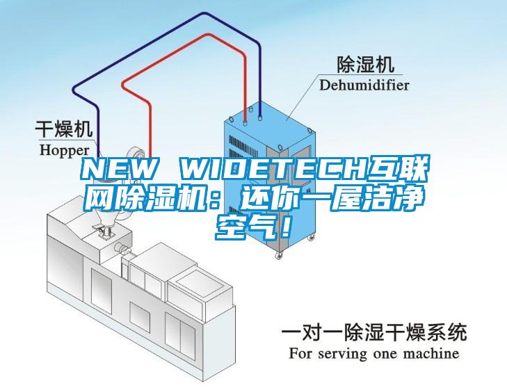 NEW WIDETECH互聯(lián)網(wǎng)除濕機：還你一屋潔凈空氣！