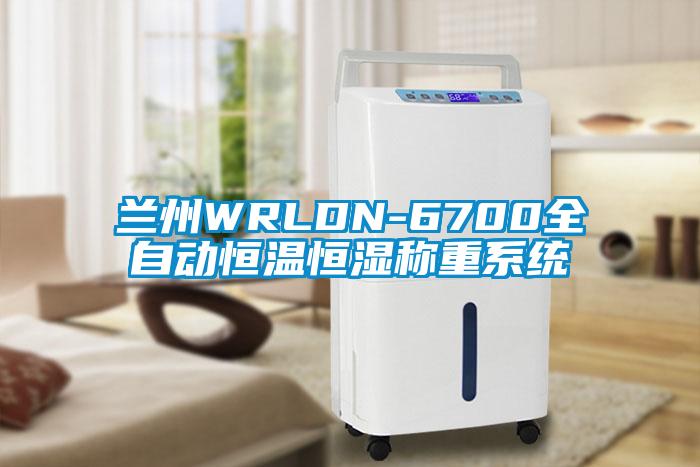 蘭州WRLDN-6700全自動(dòng)恒溫恒濕稱重系統(tǒng)