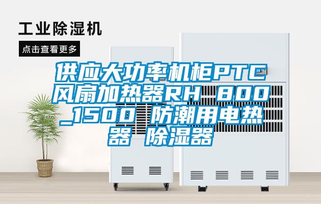 供應(yīng)大功率機(jī)柜PTC風(fēng)扇加熱器RH 800_1500 防潮用電熱器 除濕器