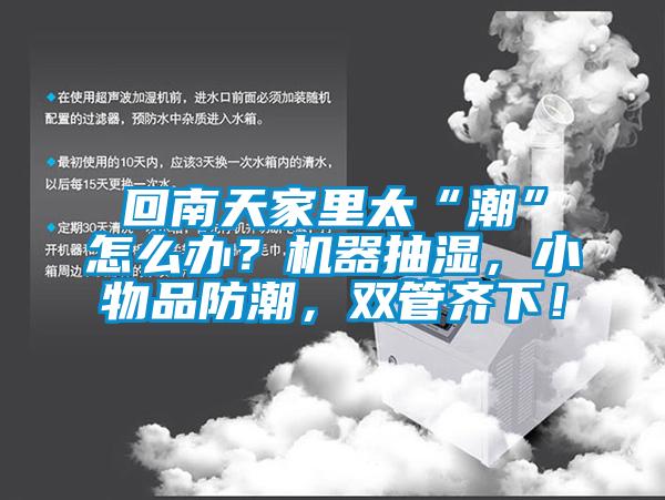 回南天家里太“潮”怎么辦？機器抽濕，小物品防潮，雙管齊下！