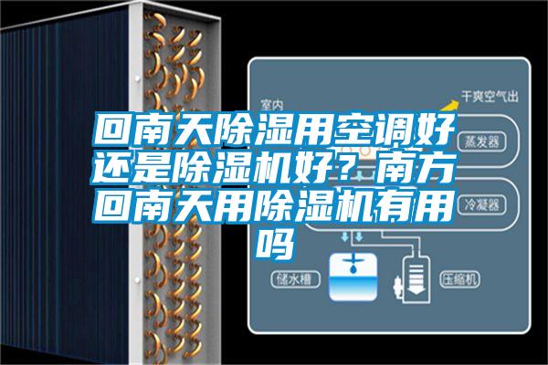 回南天除濕用空調好還是除濕機好？南方回南天用除濕機有用嗎