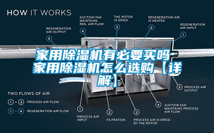 家用除濕機(jī)有必要買嗎 家用除濕機(jī)怎么選購【詳解】