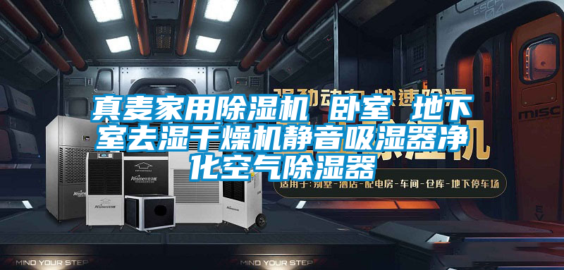 真麥家用除濕機 臥室 地下室去濕干燥機靜音吸濕器凈化空氣除濕器