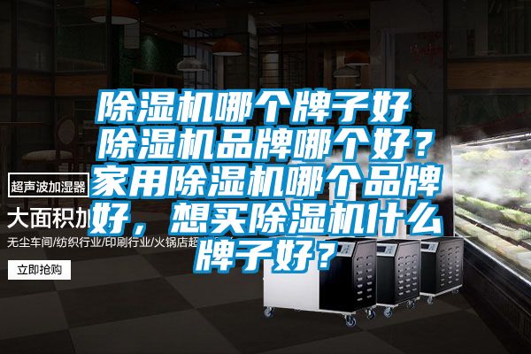 除濕機哪個牌子好 除濕機品牌哪個好？家用除濕機哪個品牌好，想買除濕機什么牌子好？