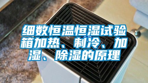 細數(shù)恒溫恒濕試驗箱加熱、制冷、加濕、除濕的原理