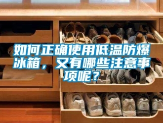 企業(yè)新聞如何正確使用低溫防爆冰箱，又有哪些注意事項(xiàng)呢？