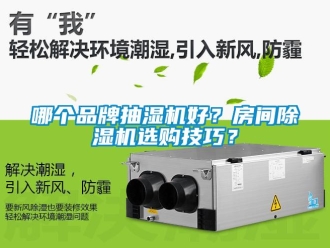 企業(yè)新聞哪個品牌抽濕機好？房間除濕機選購技巧？