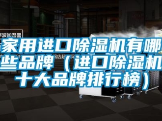 企業(yè)新聞家用進(jìn)口除濕機(jī)有哪些品牌（進(jìn)口除濕機(jī)十大品牌排行榜）