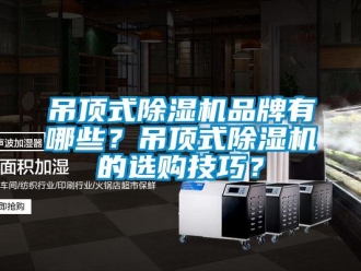 企業(yè)新聞吊頂式除濕機(jī)品牌有哪些？吊頂式除濕機(jī)的選購技巧？