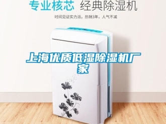 企業(yè)新聞上海優(yōu)質(zhì)低濕除濕機(jī)廠家